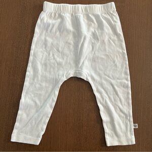 The Honest Company White Kids Cotton Leggings